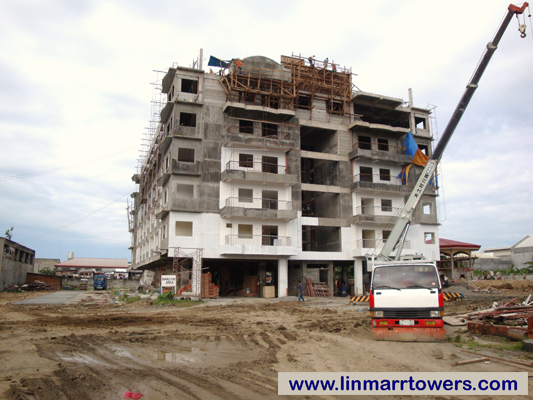 Image of Building A today at Linmarr Towers Condominium Complex