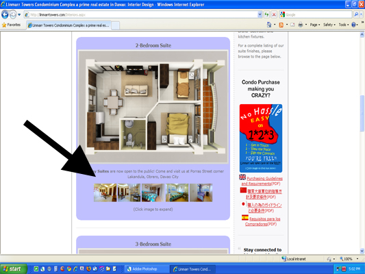Pictures from Display Suites at Linmarr Towers Condominium Complex