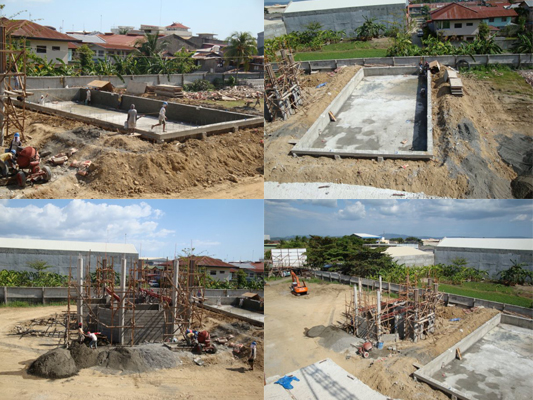 Image of the Swimming Pool and Gazebo at Linmarr Towers Condominium Complex