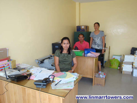 Image of the admin and in-house sales team of Linmarr Towers Condominium Complex