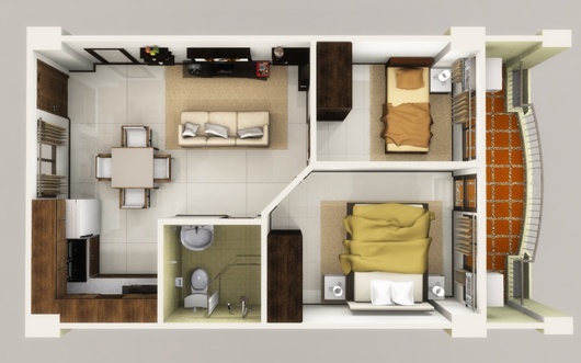 Image of a Linmarr Towers 2-bedroom Suite